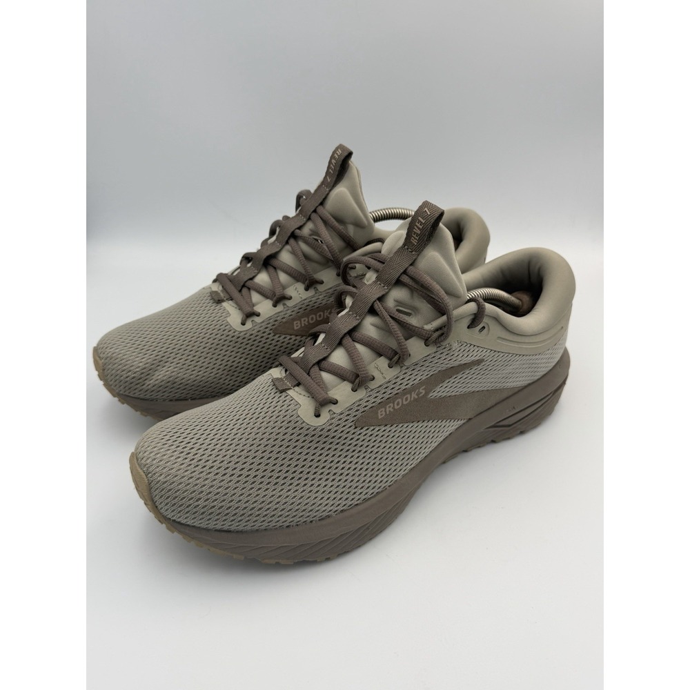 Brooks Men's Revel 7 Running Shoes - London Fog/Falcon/Almond - 11.5 D Men's